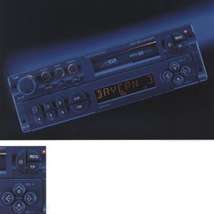 4871 RDS Autoradio/Cassettengerät mit CD-Wechsler