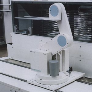 Transposer Flat Panel Display - Produktions-Roboter-System