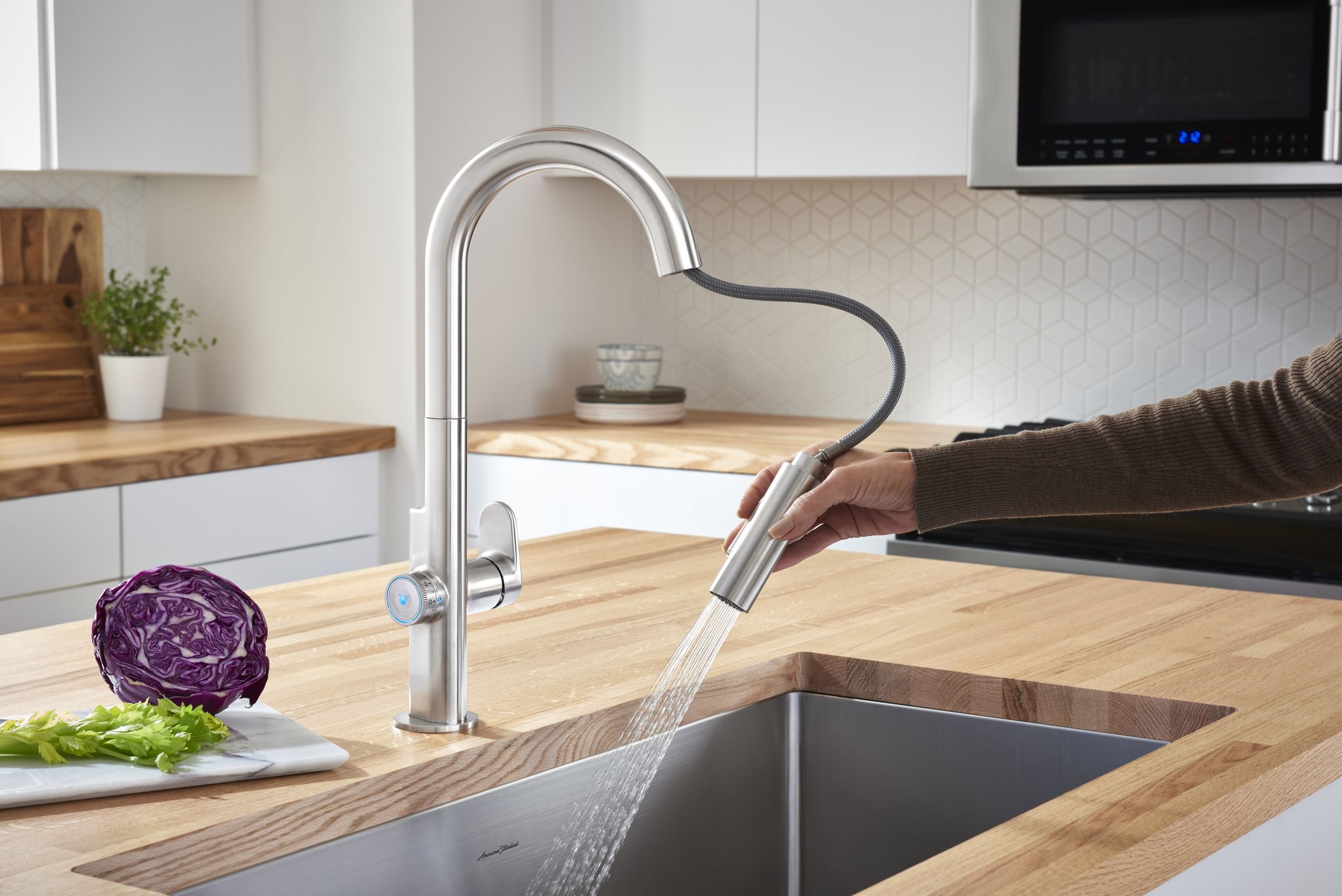 Beale MeasureFill Touch Kitchen Faucet