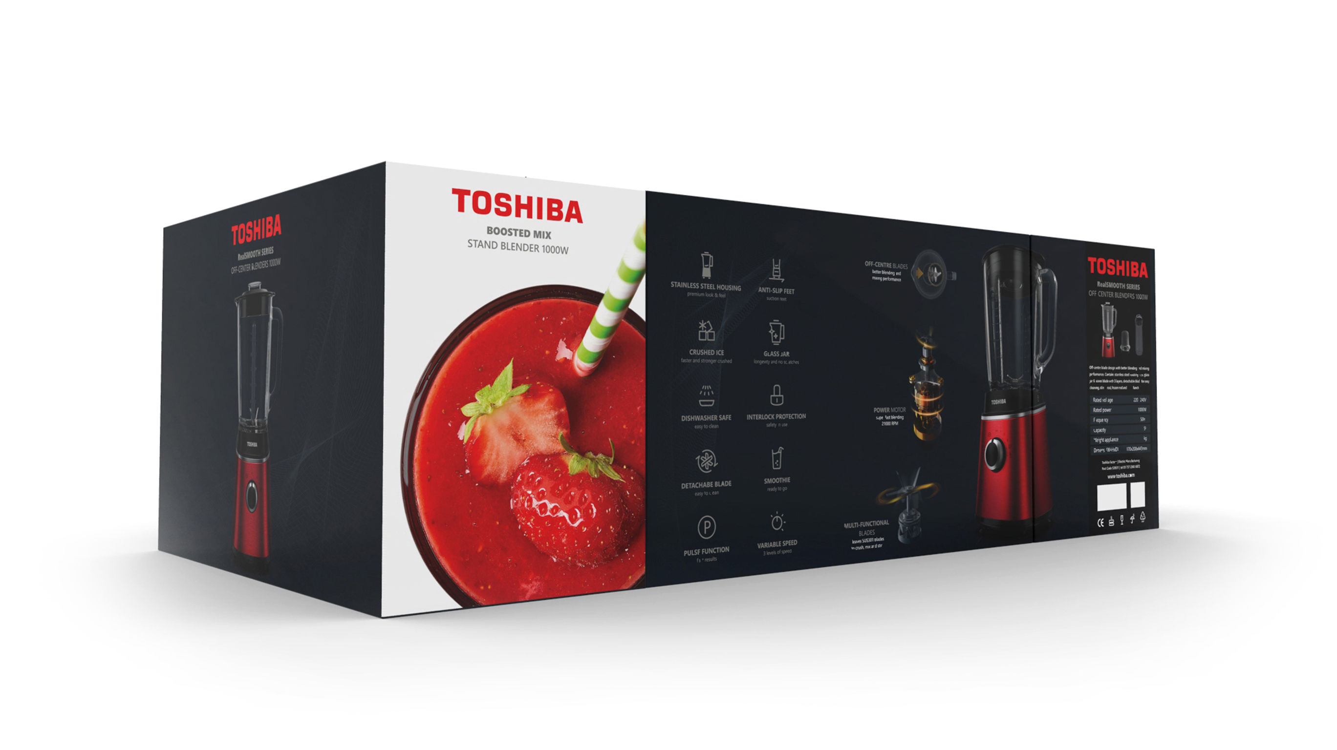 Toshiba Appliances Packaging Family