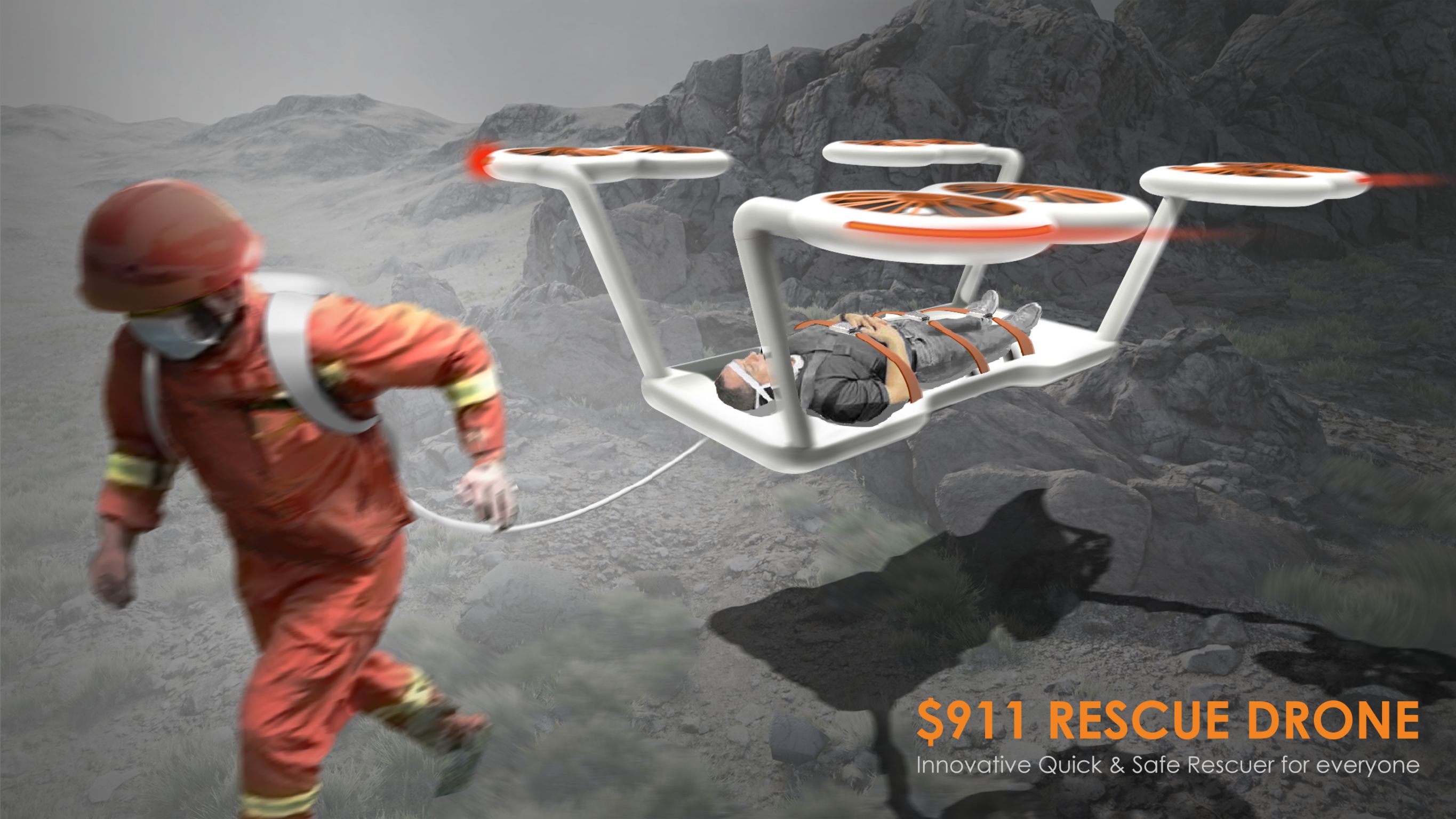 iF - 911$ Rescue Drone