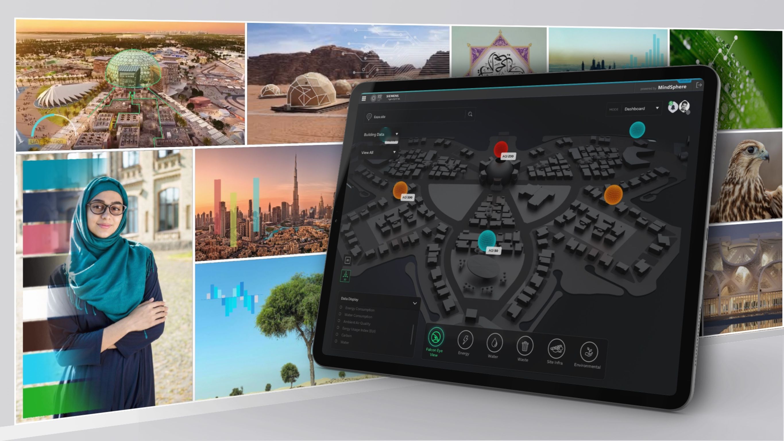 MindSphere Smart City App for Expo 2020 Dubai