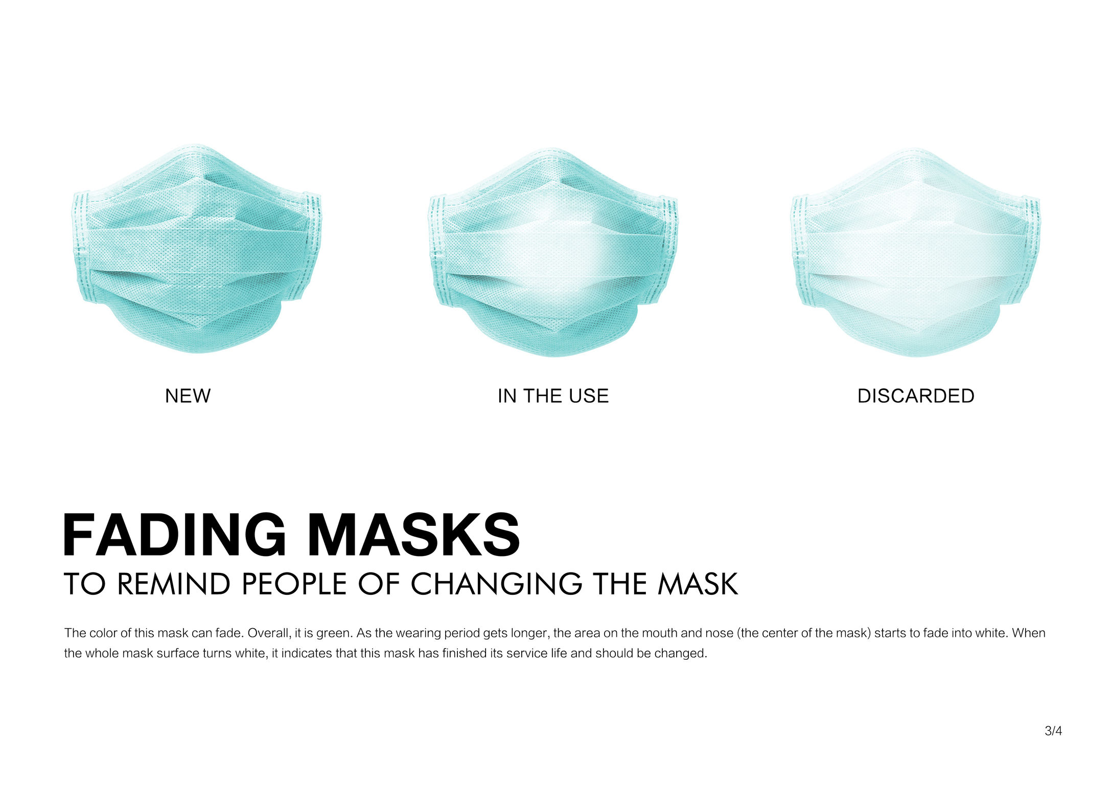 Fading masks