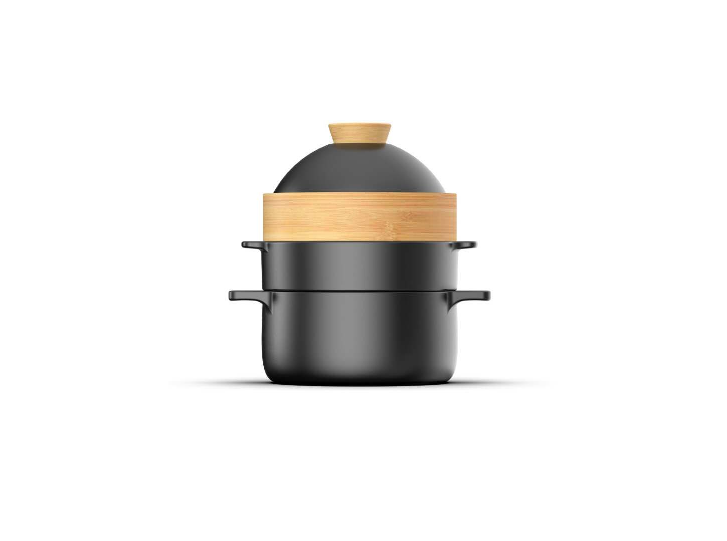 Creative multifunctional steam pot