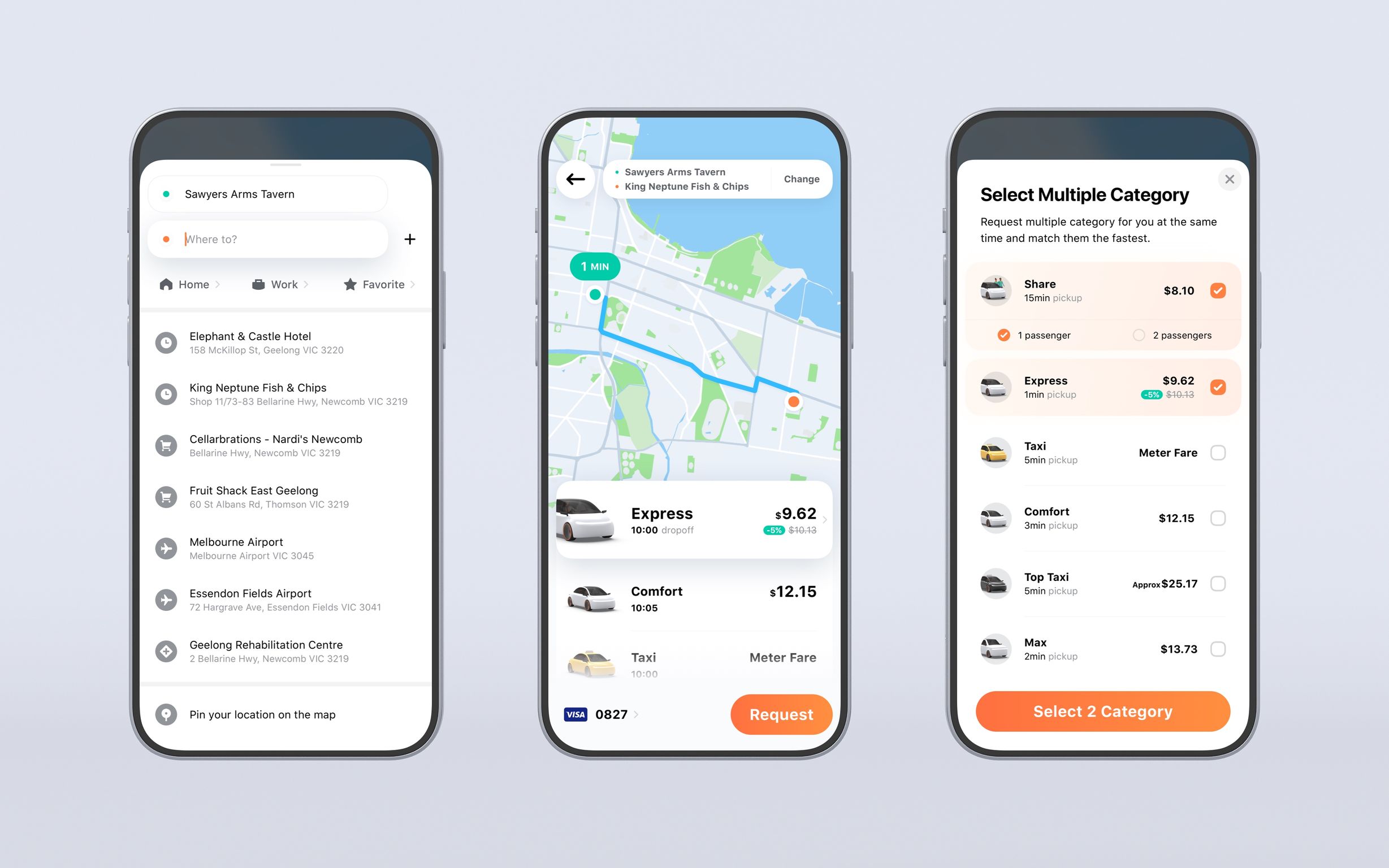 iF Design - DiDi Global Passenger App