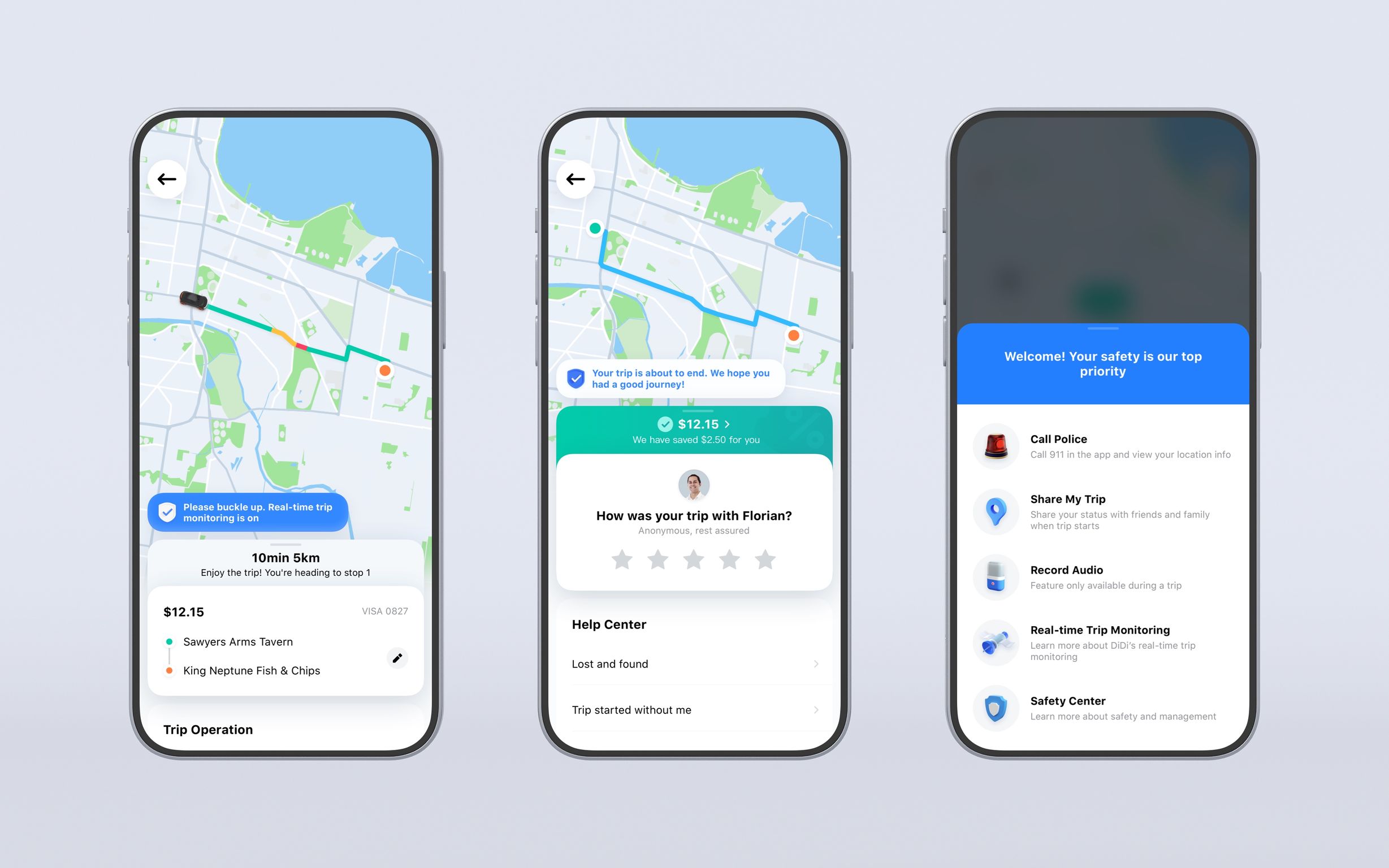 iF Design - DiDi Global Passenger App