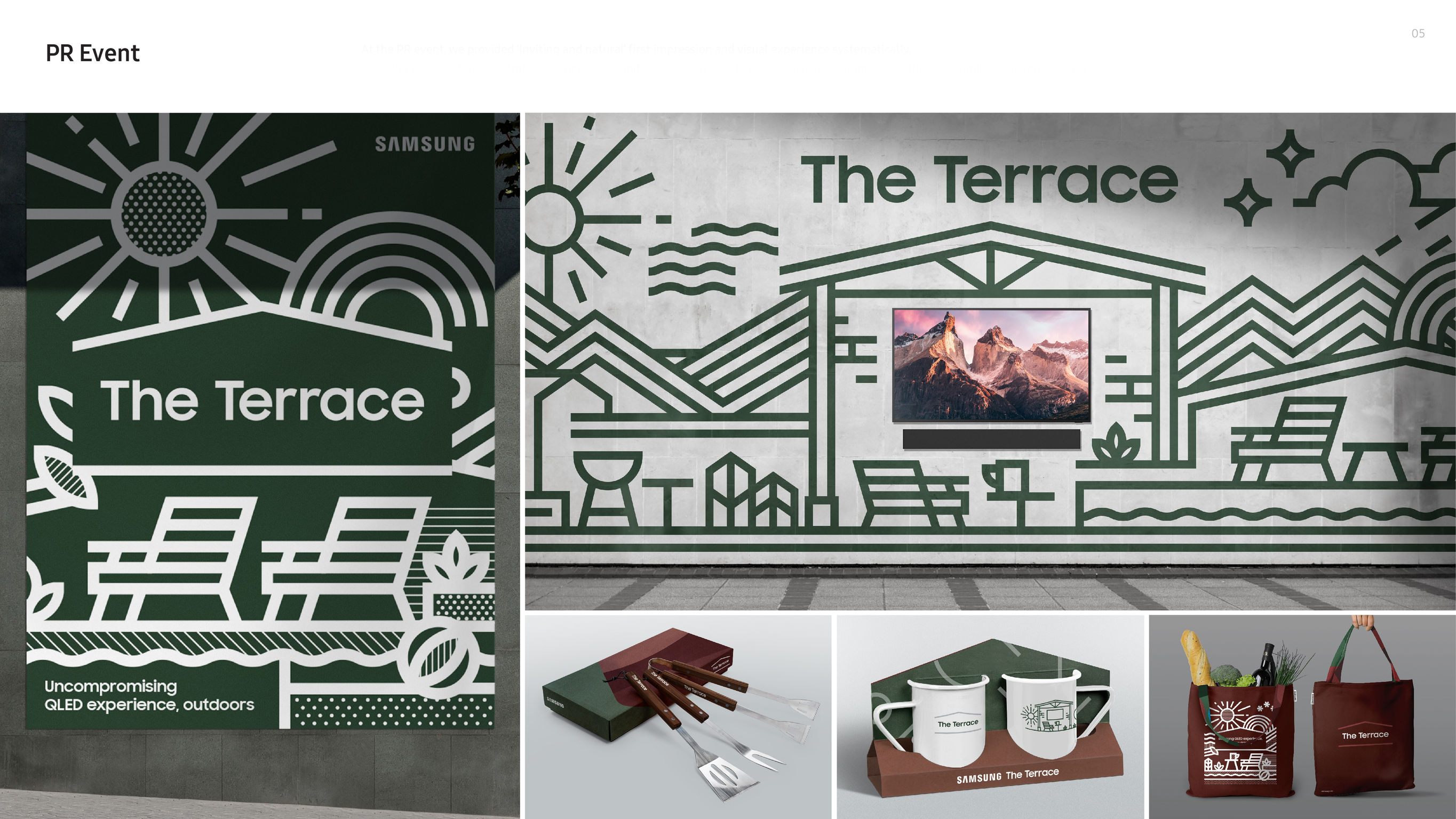 The Terrace Visual Identity System
