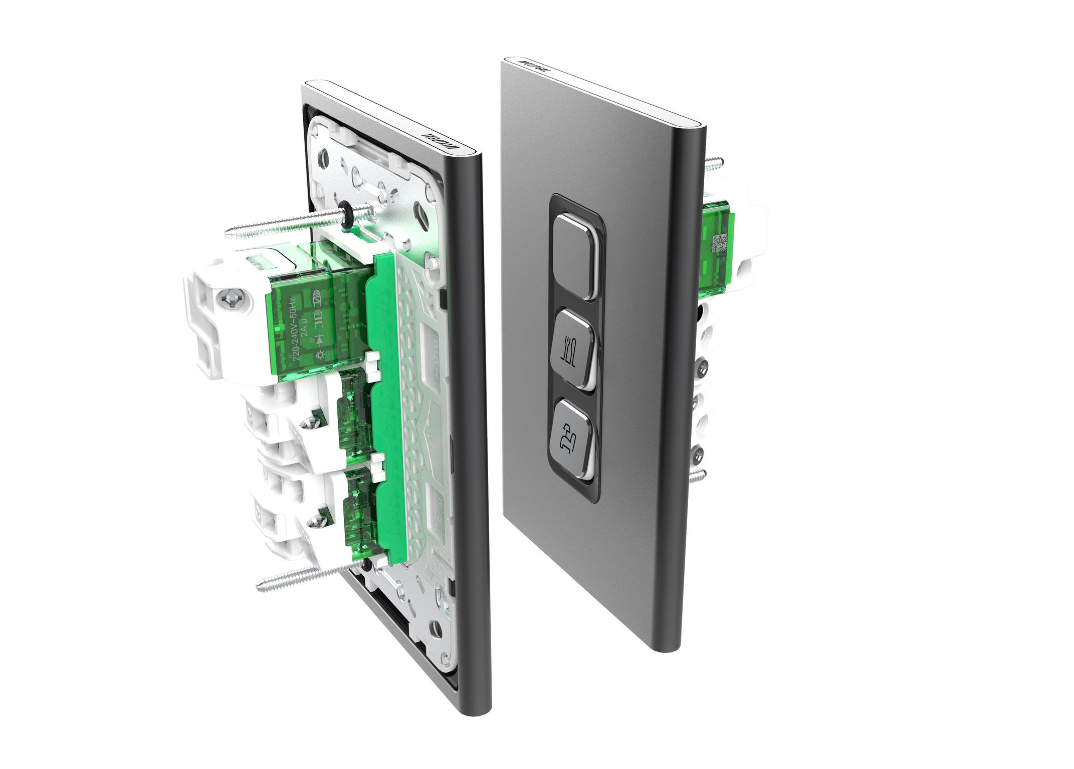 Iconic Connected Switch 2AX Module