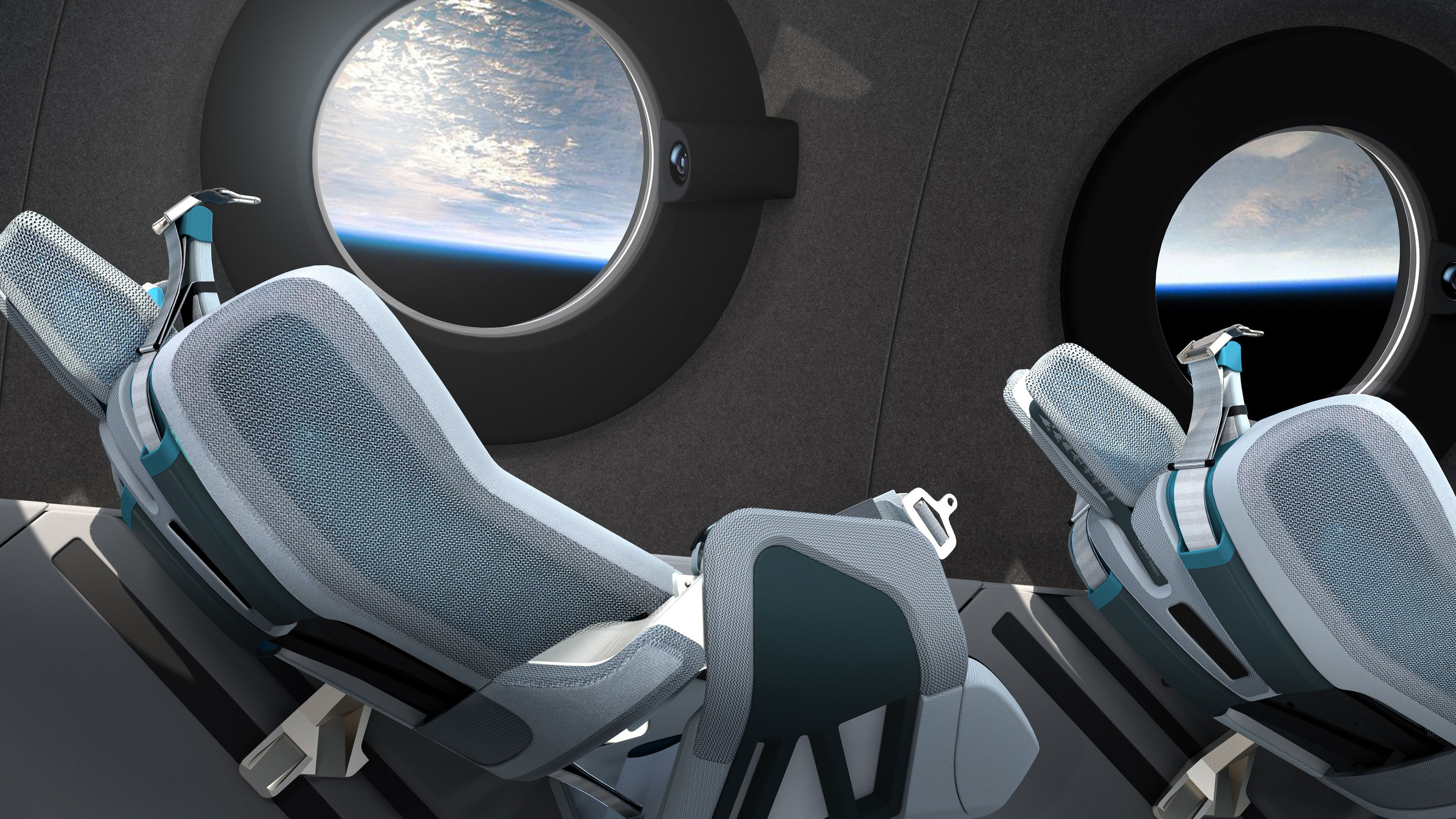 Virgin Galactic Spaceship Cabin Interior