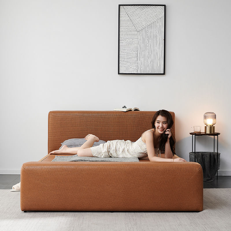 Modern - paper rattan bed (cool summer)