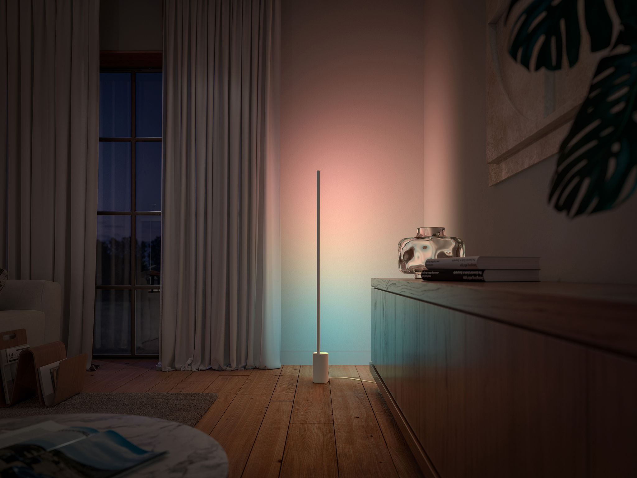 Philips Hue Gradient Signe floor and table lamp