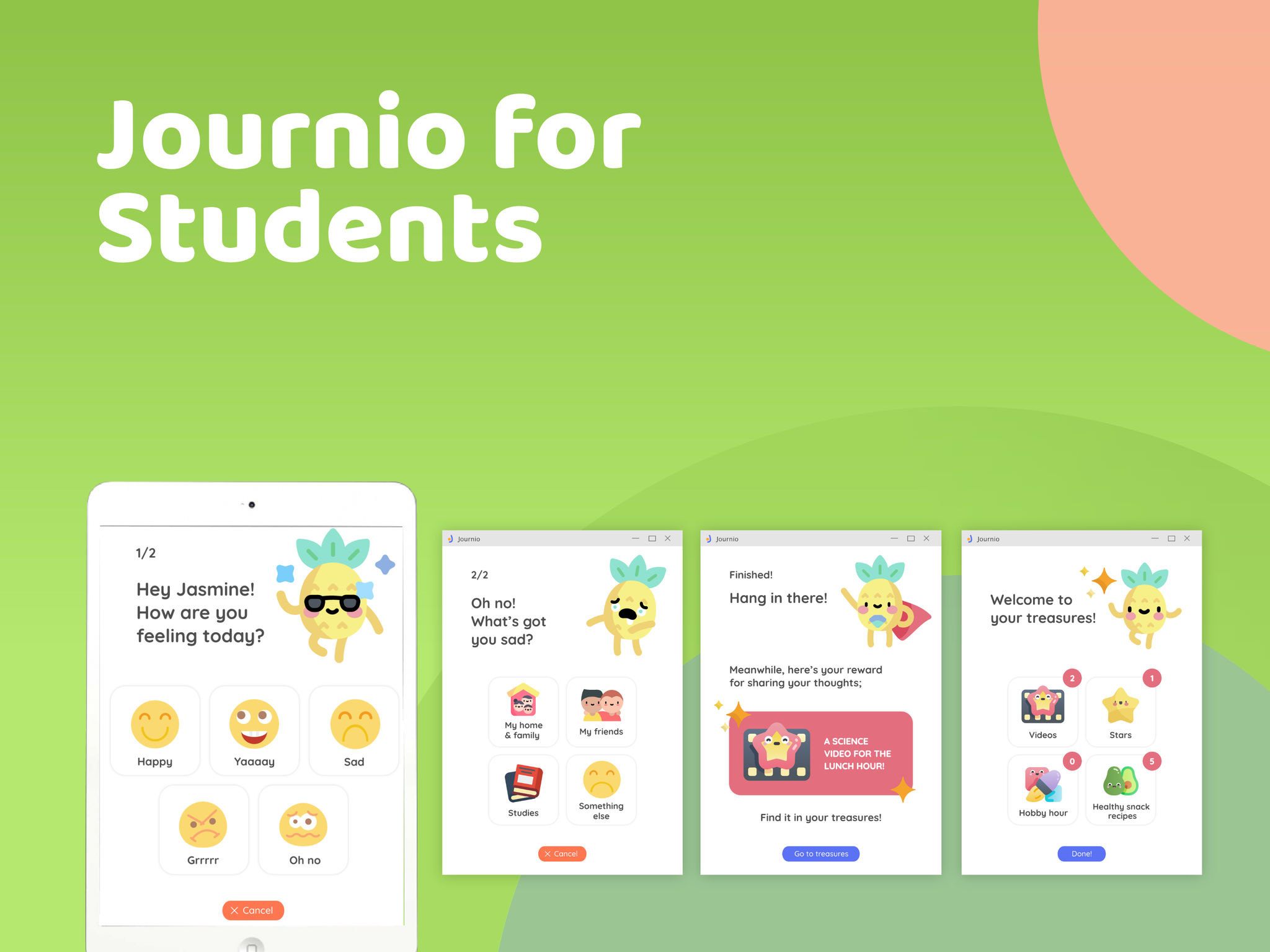 Journio - Enabling students to express their emotions
