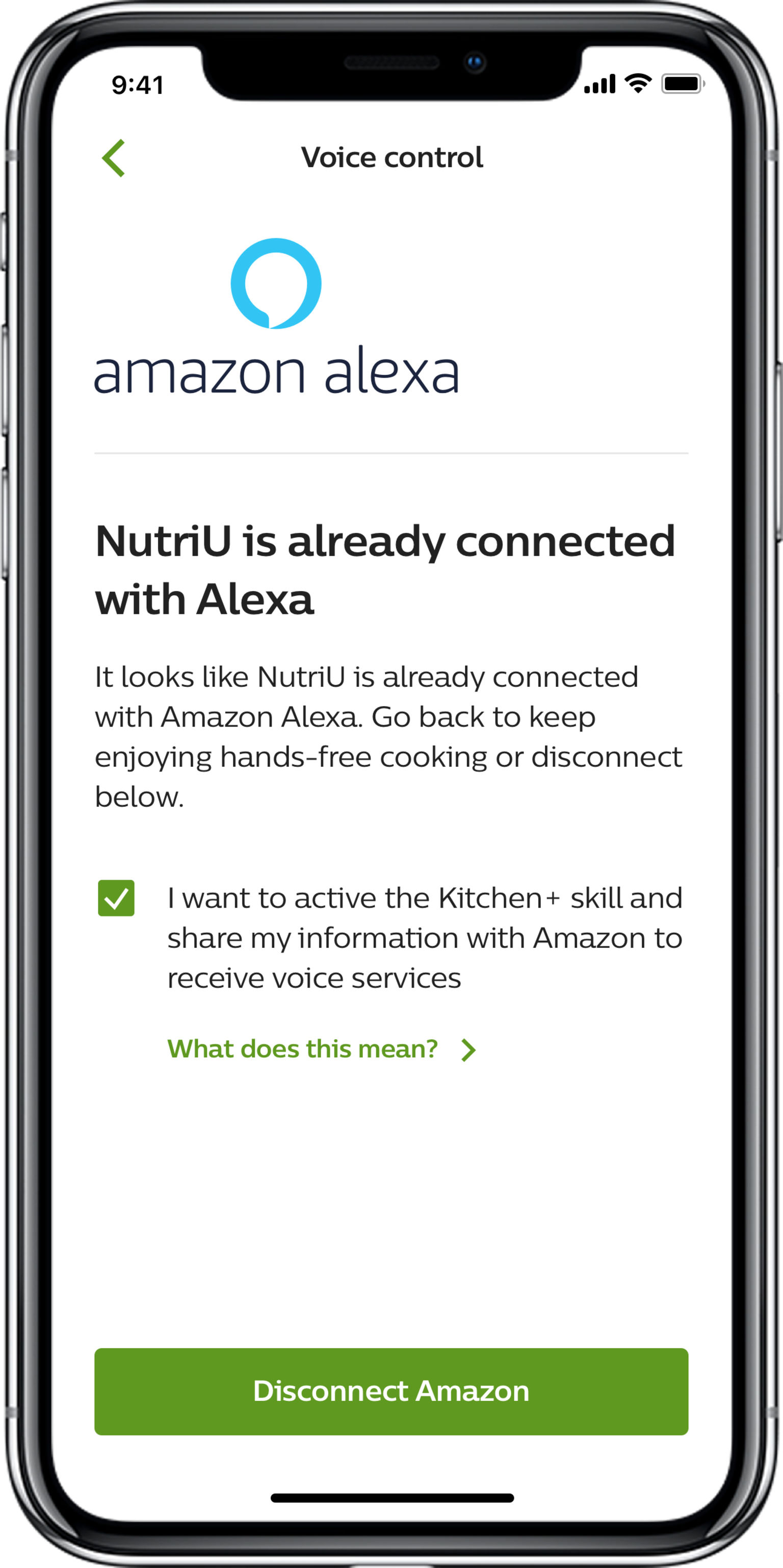 iF Design - Philips NutriU app