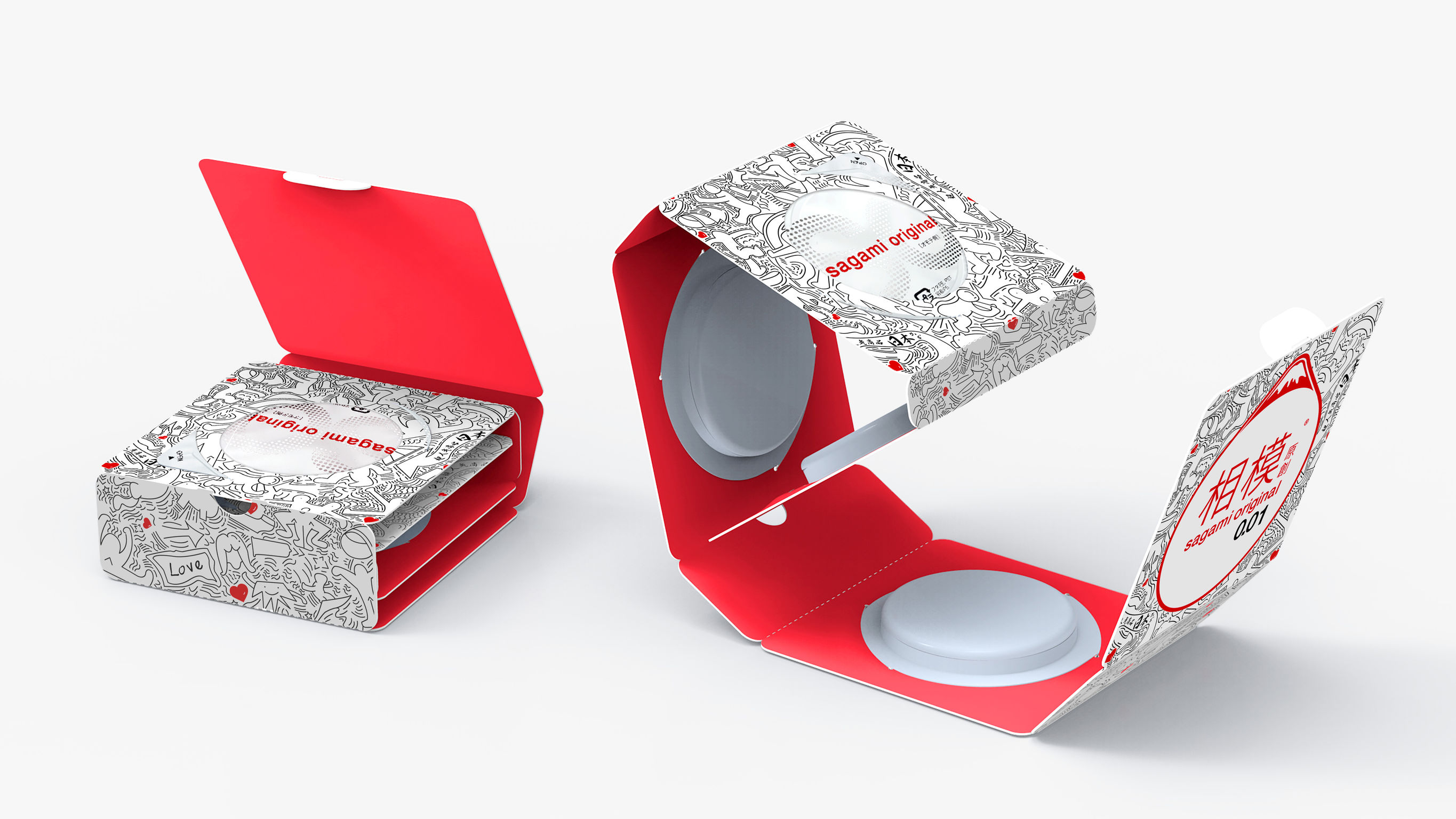 iF Design - Sagami Original One-paper Condom Packaging