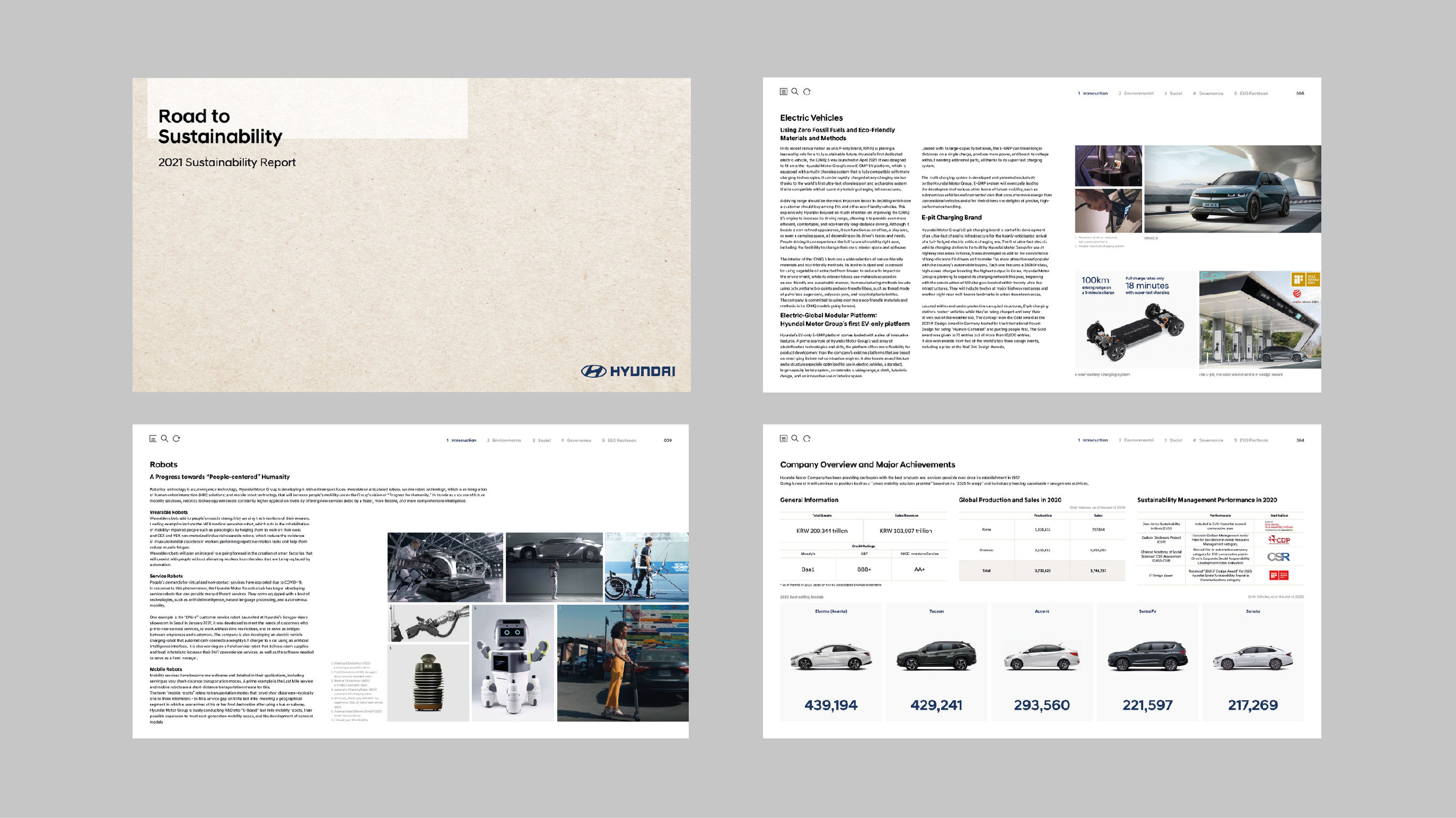Hyundai Sustainability Report : Road to Sustainability