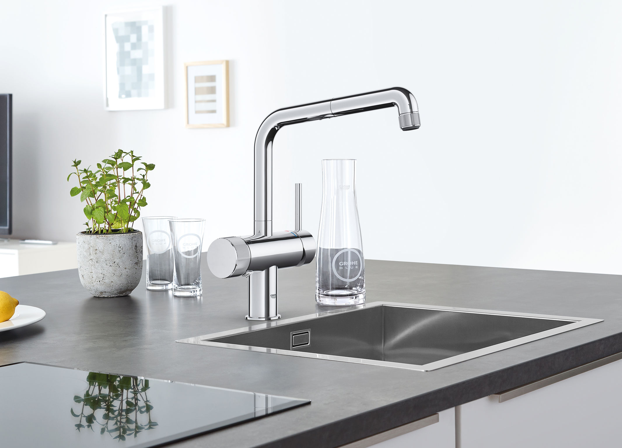 Minta Water Filter Integrated Kitchen Faucet